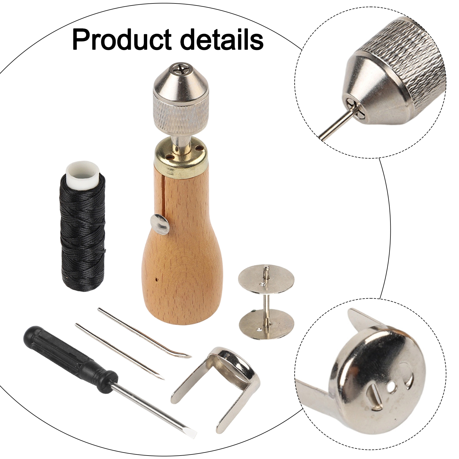 Leatherwork Hand Sewing Needles - High Performance Leather Hand Sewing Machine