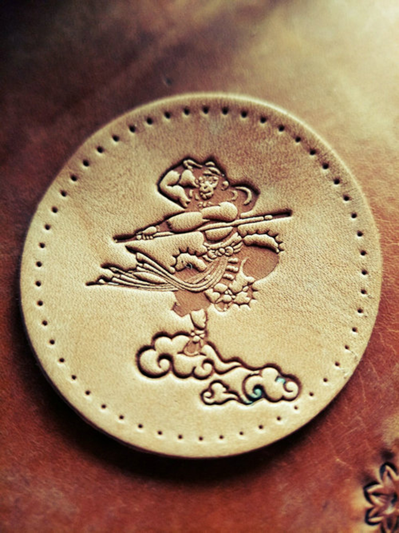 Leatherwork Patterns Free - Monkey King pattern Hand-work unique design