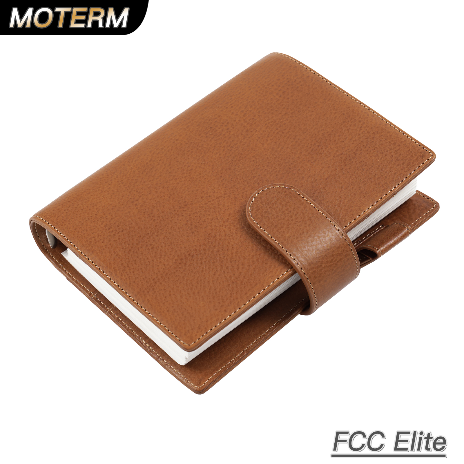 Leather Work Notepad - Moterm Franklin Covey Compact Size Elite