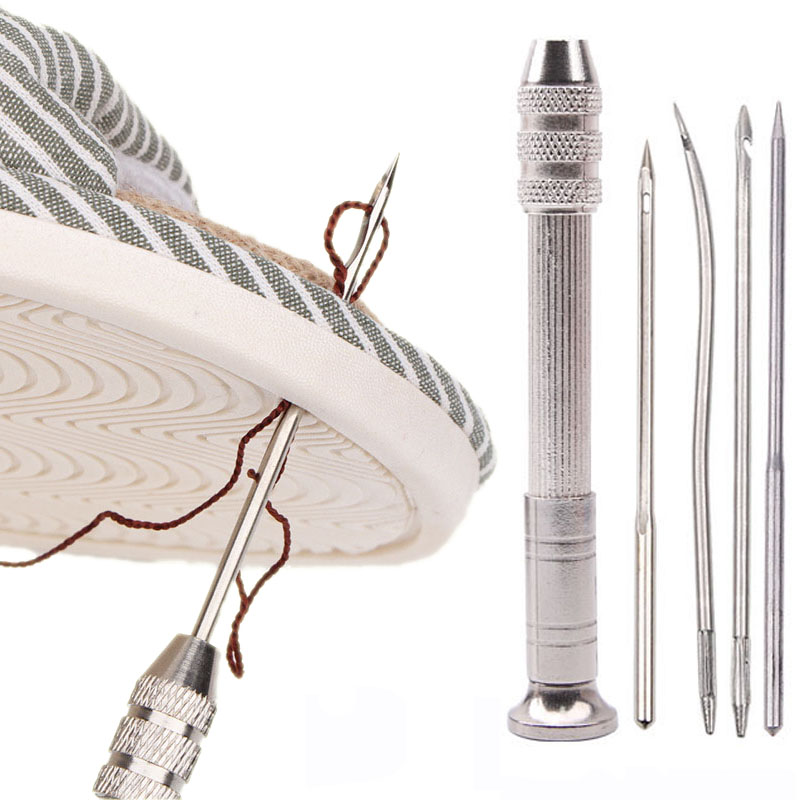 Leatherwork Accessories - Leather Sewing Awl Set Replaceable Multifunctional