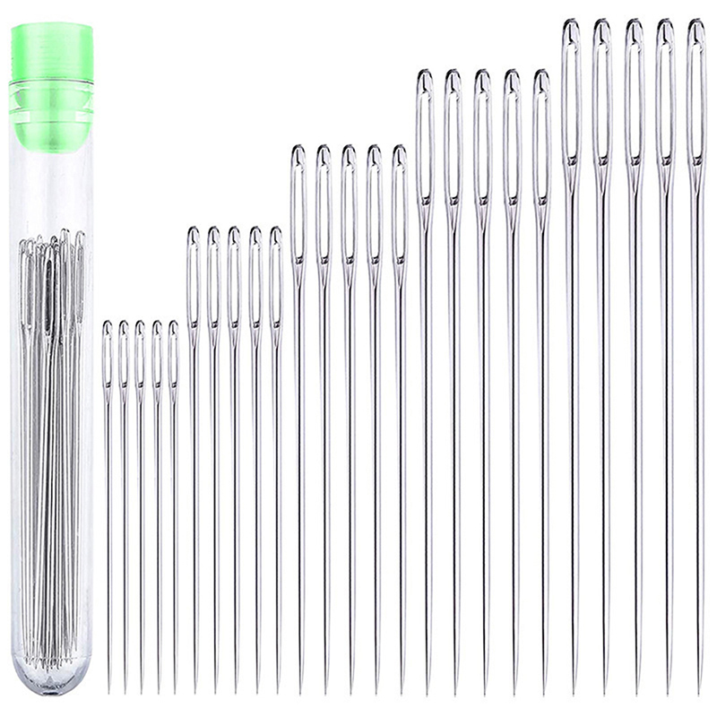 25Pcs Large-Eye Hand-Sewing Ne - Leatherwork Hand Sewing Needles 리뷰 및 가격