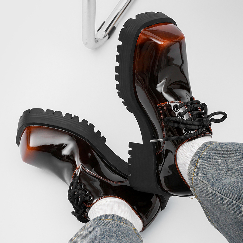 Men's thick soled leather shoe - Leatherwork Designs 리뷰 및 가격