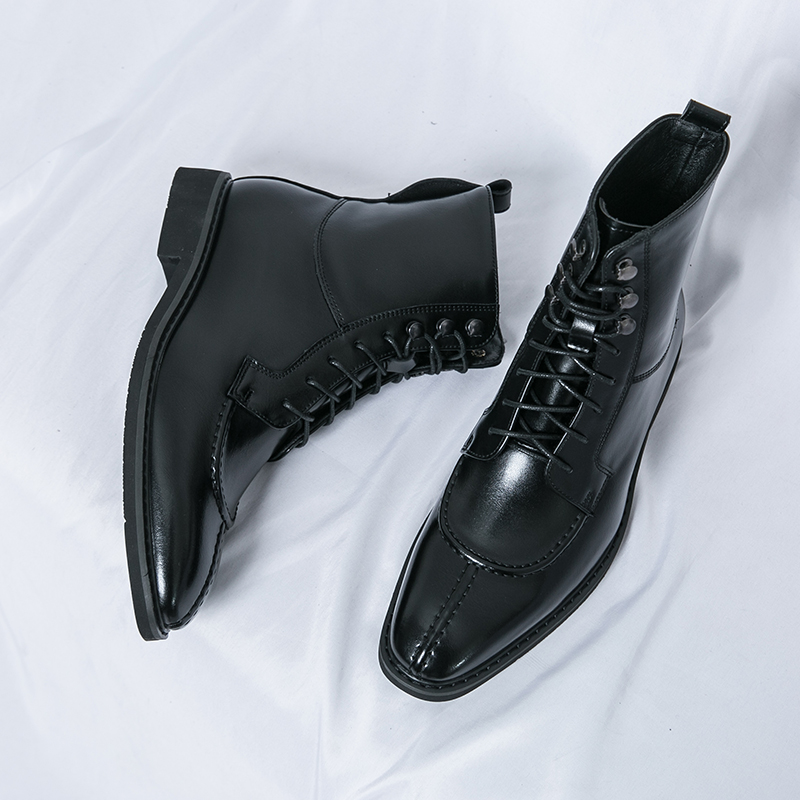 2026 New Men's Pointed Brown B - Leatherwork Designs 리뷰 및 가격