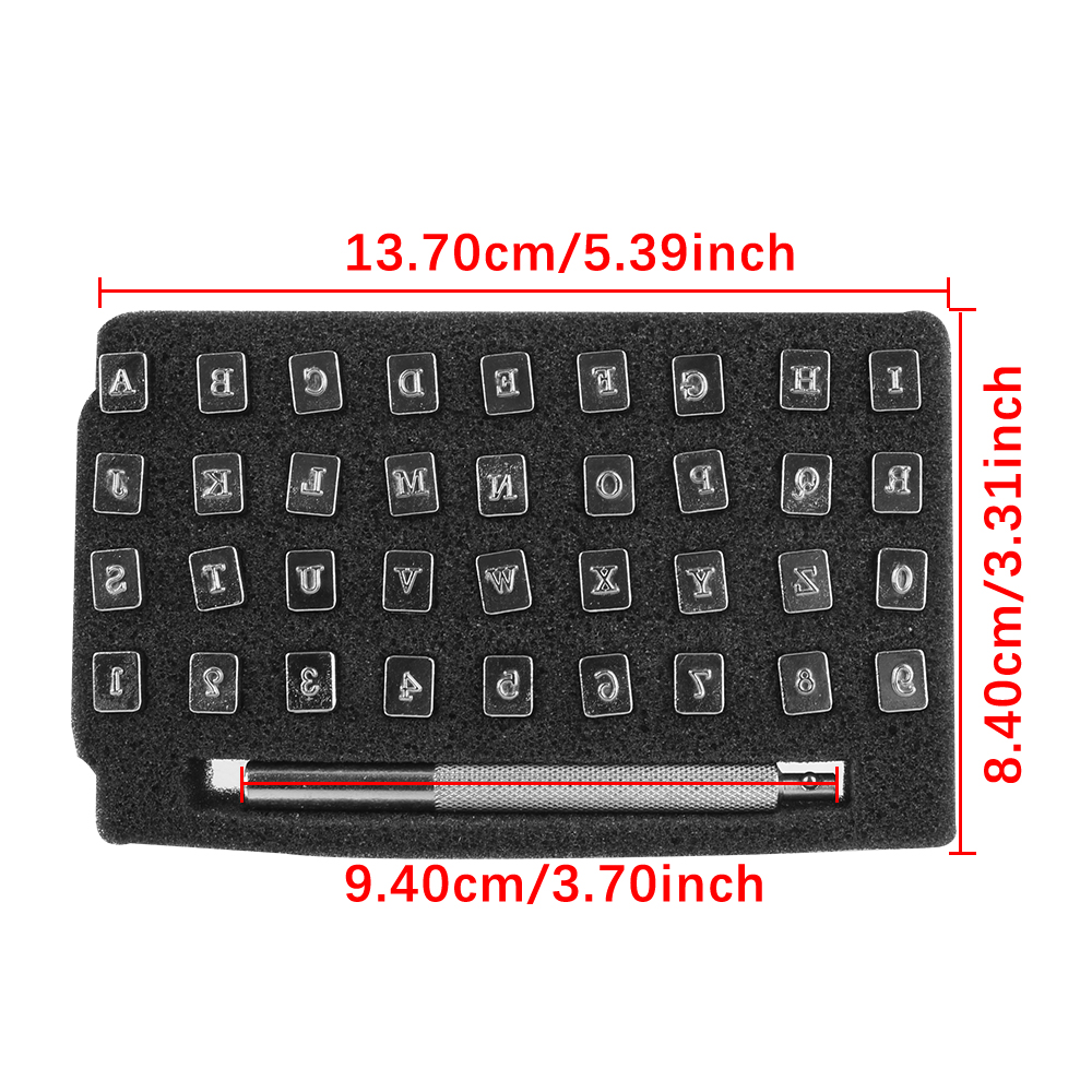 33pcs/37pcs Stamp Punch Set Le - Leather Stamp Set 리뷰 및 가격