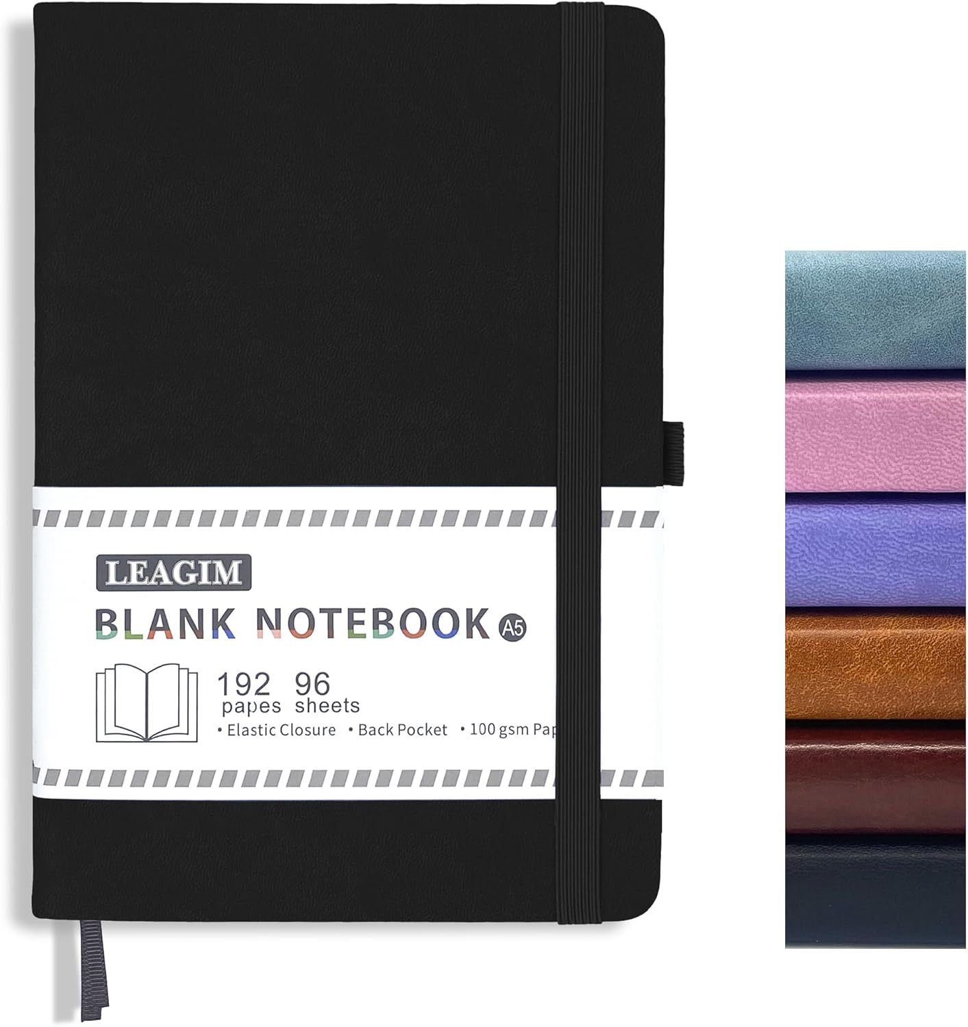 Blank Journal Notebook A5 192  - Leatherwork Images 리뷰 및 가격