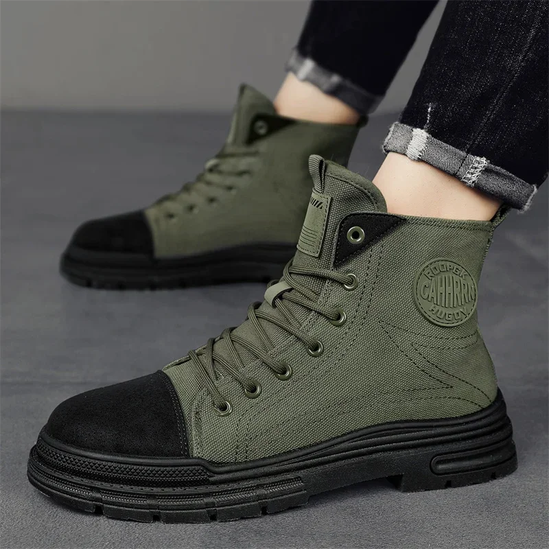 2026 Mens Boots Casual Canvas  - Leatherwork Designs 리뷰 및 가격
