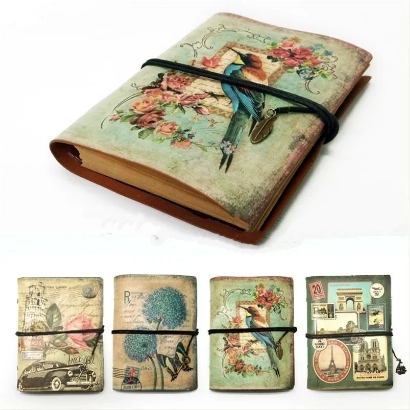 Mini Vintage Notebook Handmade - Leather Work Notepad 리뷰 및 가격