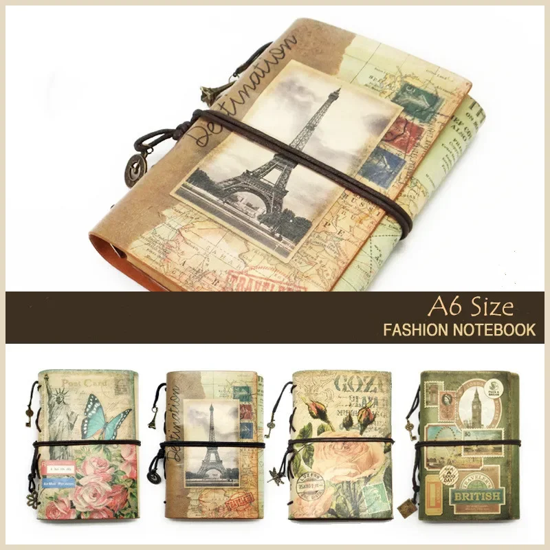 Mini Vintage Notebook Handmade - Leather Work Notepad 리뷰 및 가격