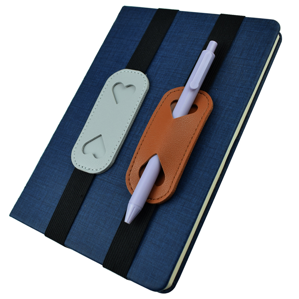 Elastic PU Leather Pen Holder  - Leather Work Notepad 리뷰 및 가격