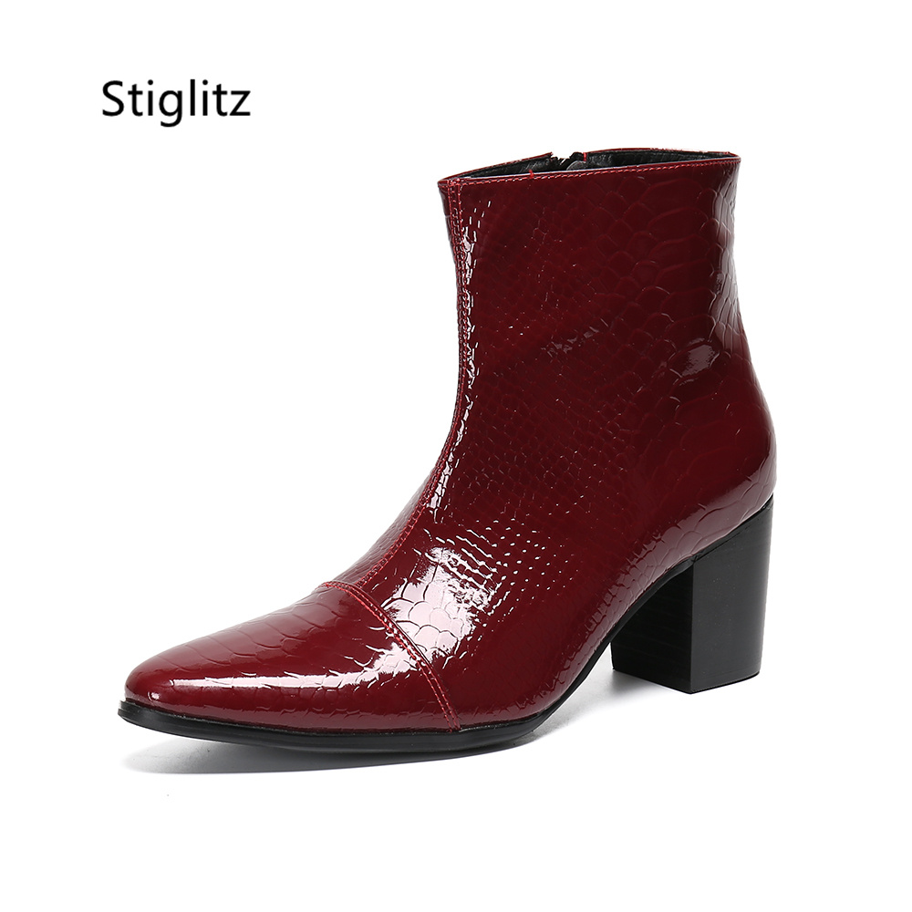 Black Red Genuine Leather Men' - Leatherwork Patterns Free 리뷰 및 가격