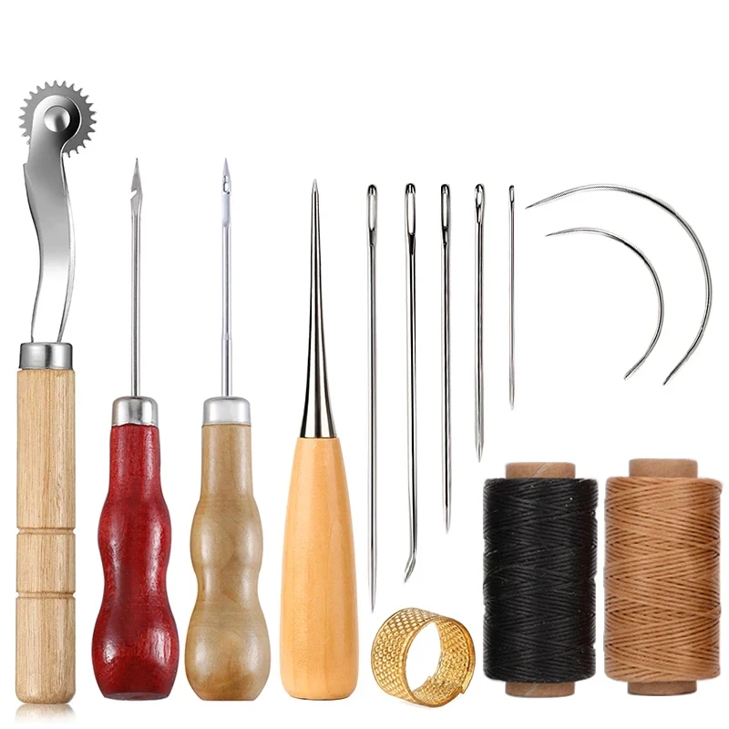 14PCS Leather Craft Sewing Kit - Leatherwork Accessories 리뷰 및 가격