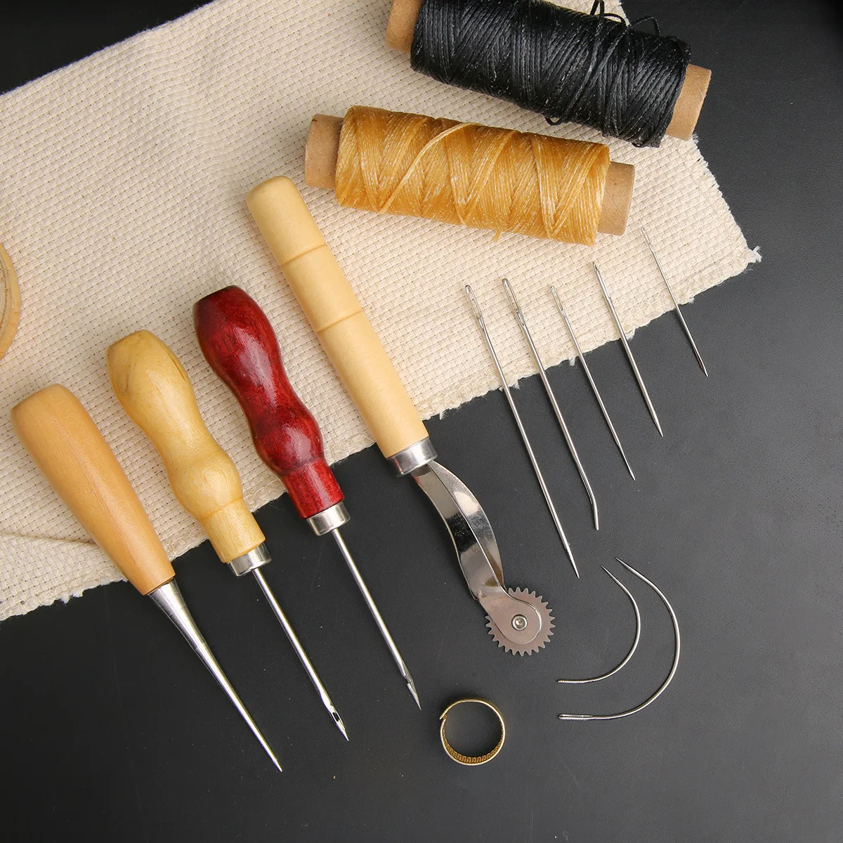 14PCS Leather Craft Sewing Kit - Leatherwork Accessories 리뷰 및 가격