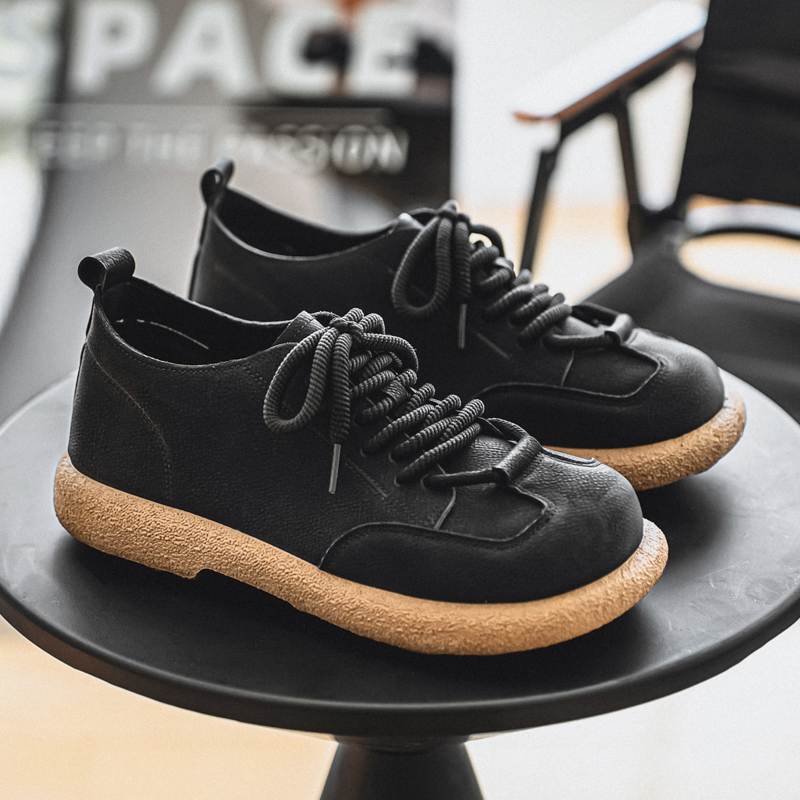 Men Casual Shoes Big Head Clas - Leatherwork Designs 리뷰 및 가격