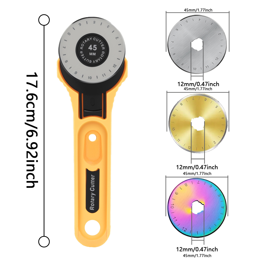 45mm Rotary Fabric Cutter Leat - Leatherwork Accessories 리뷰 및 가격