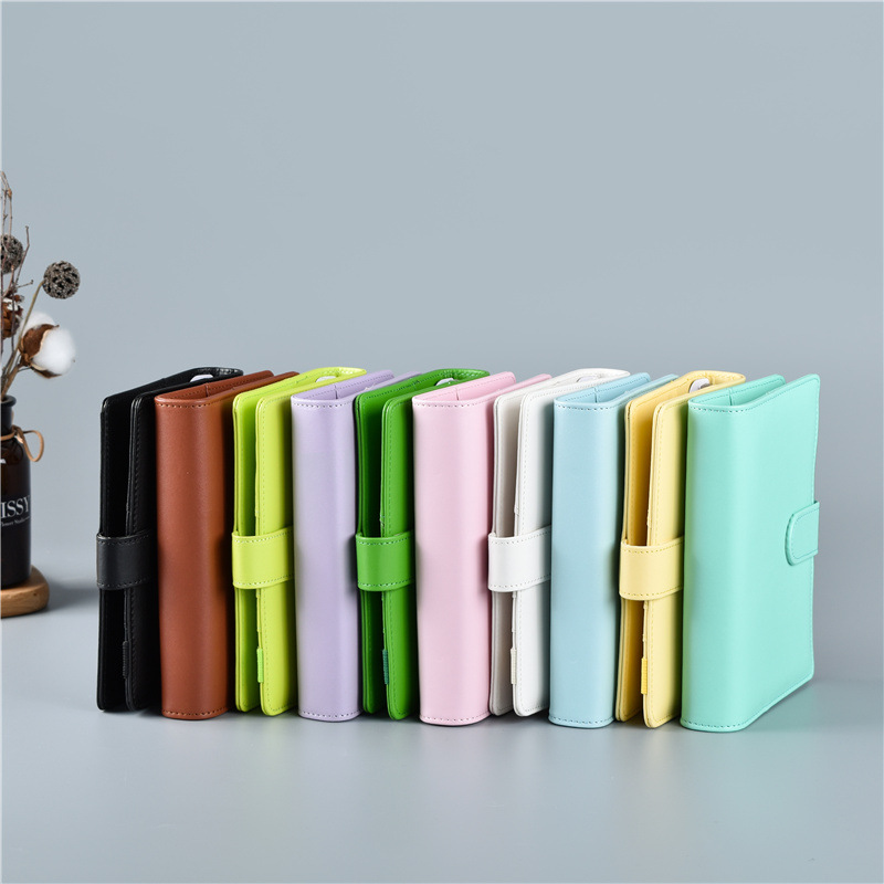 Macaron Color A5 A6 6 Ring Bin - Leather Work Notepad 리뷰 및 가격