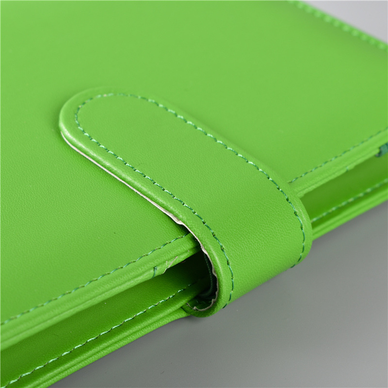 Macaron Color A5 A6 6 Ring Bin - Leather Work Notepad 리뷰 및 가격