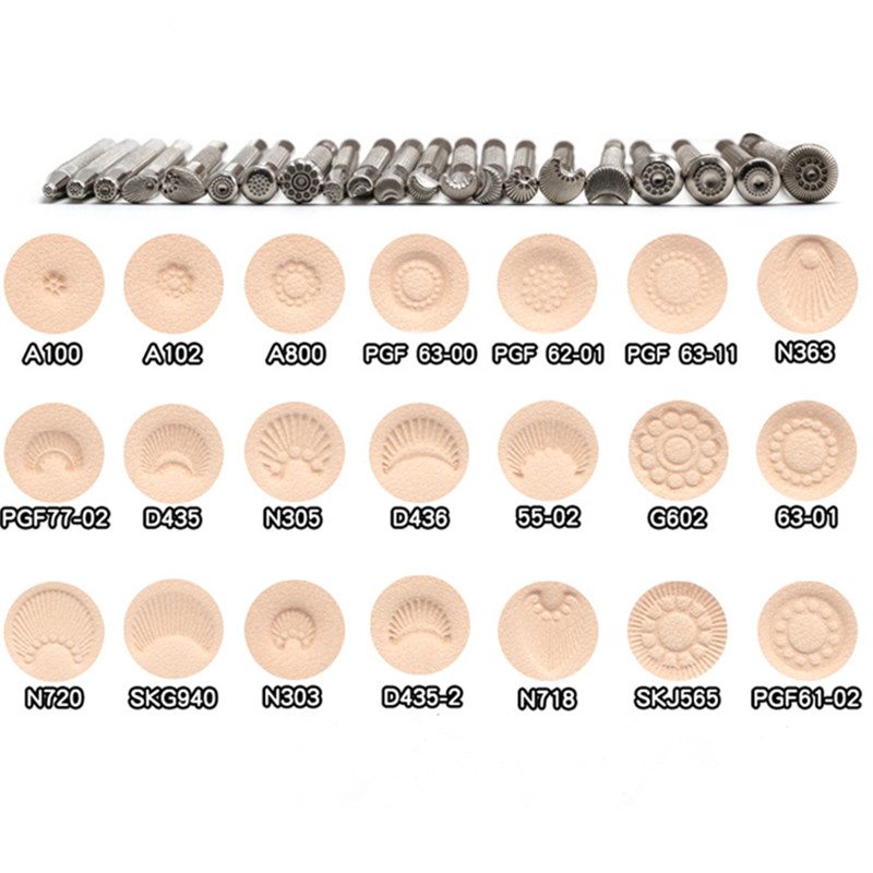 1Pcs DIY Leather Craft Alloy M - Leather Stamp Set 리뷰 및 가격