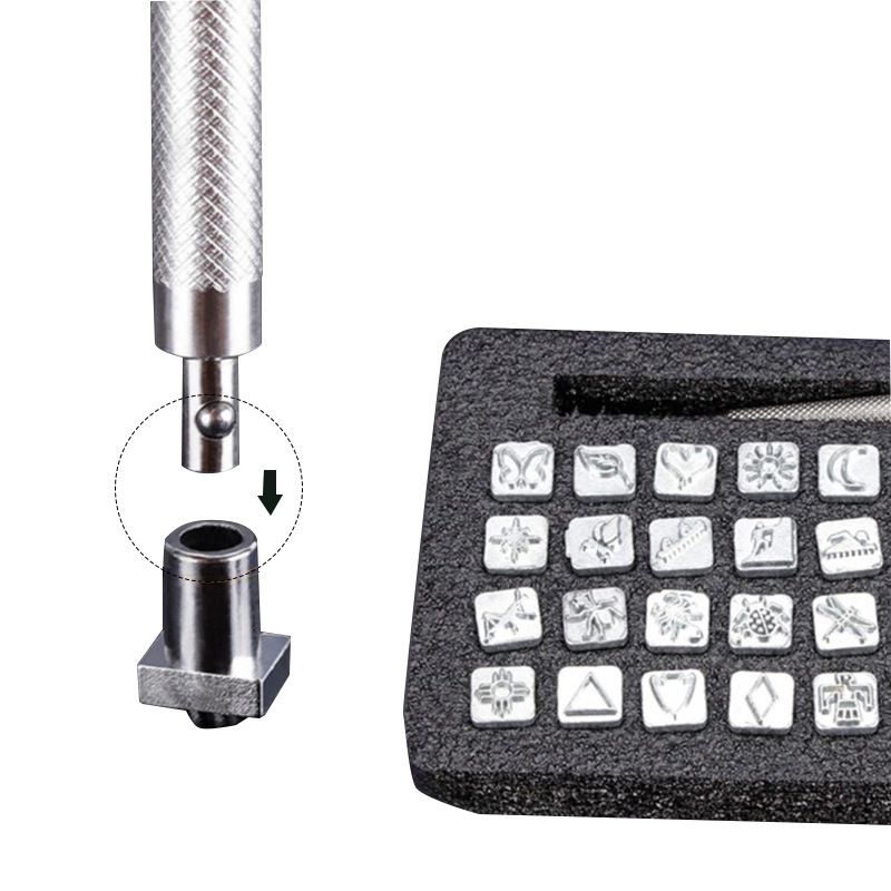32pcs/set Steel Die Metal Stam - Leather Stamp Set 리뷰 및 가격