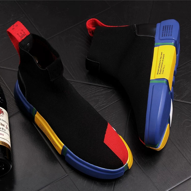 2026 New Men's Black Sock Snea - Leatherwork Designs 리뷰 및 가격
