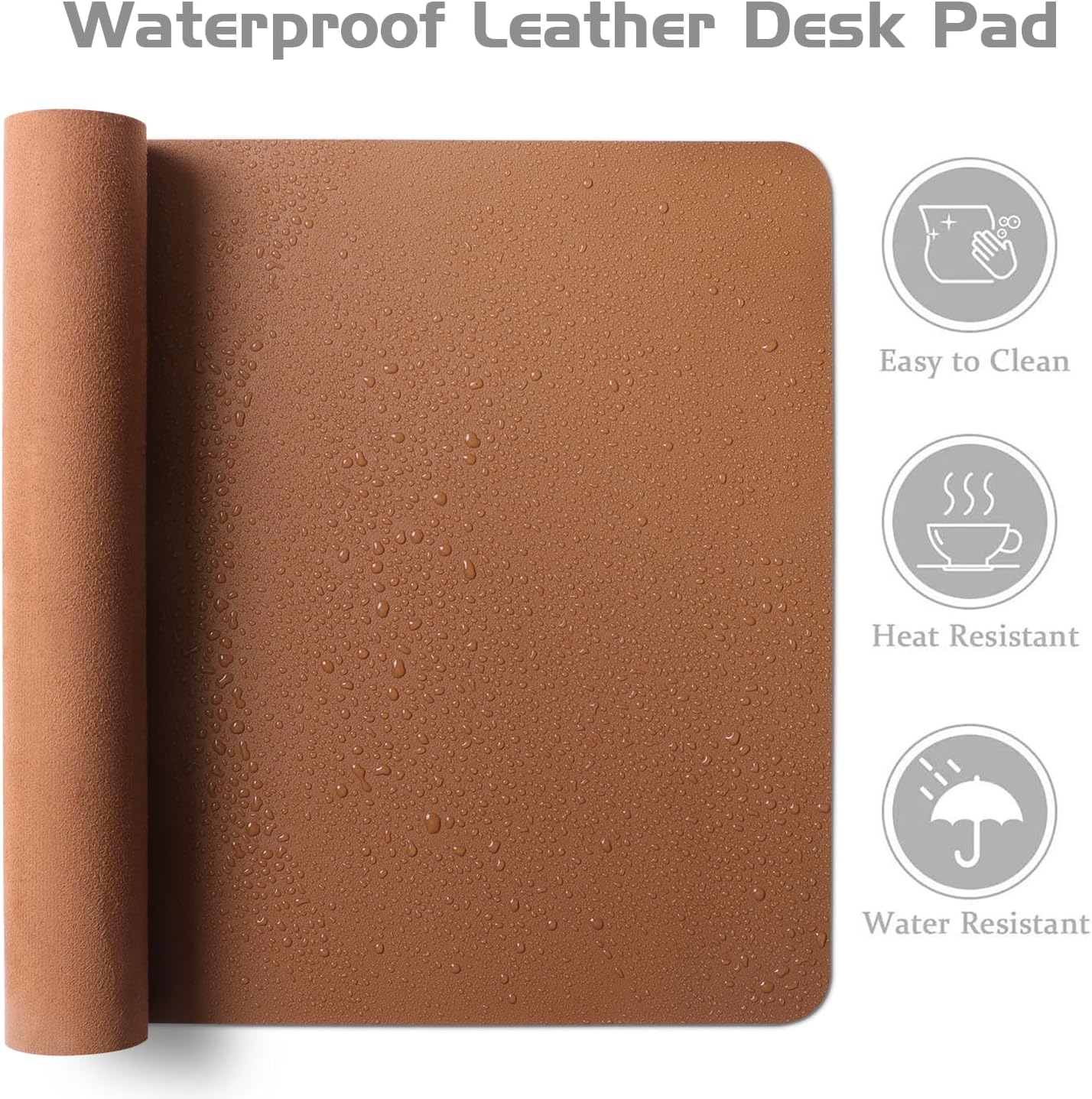 Large Leather Desk Pad Protect - Leatherwork Images 리뷰 및 가격