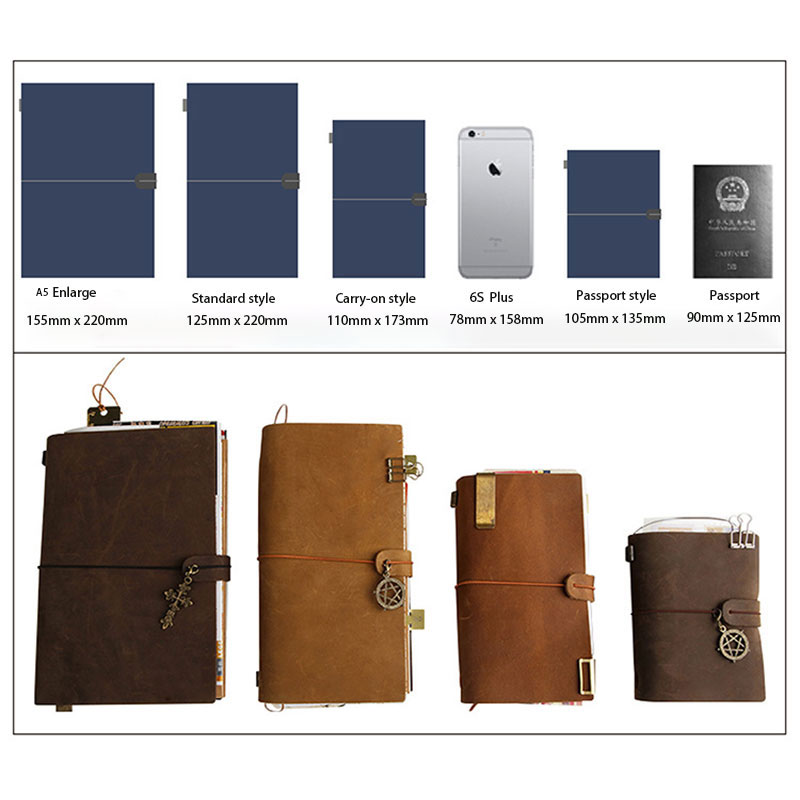 Defective Retro Leather Cover  - Leather Work Notepad 리뷰 및 가격