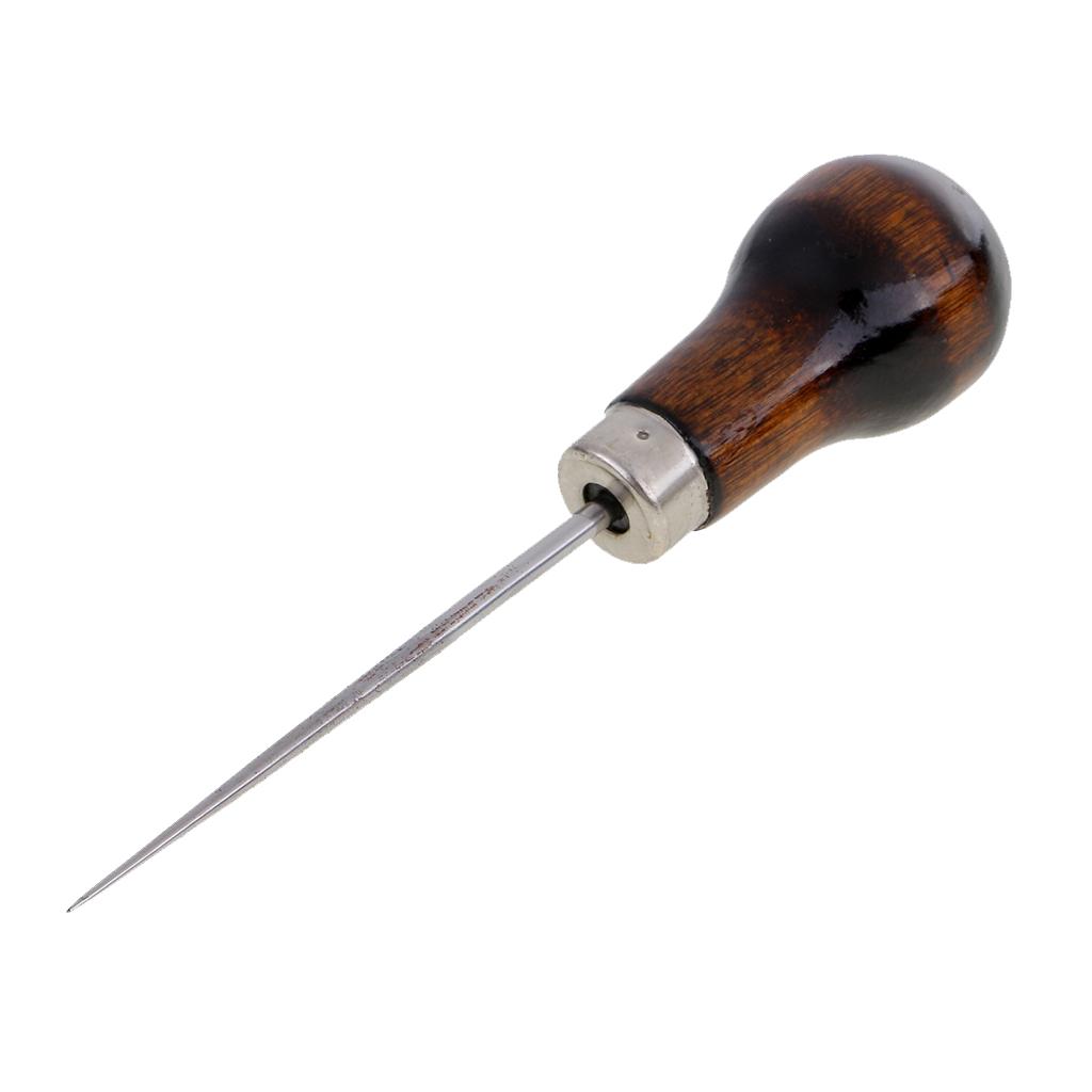 Leather Awl Stainless Steel Pu - Leatherwork Hand Sewing Needles 리뷰 및 가격