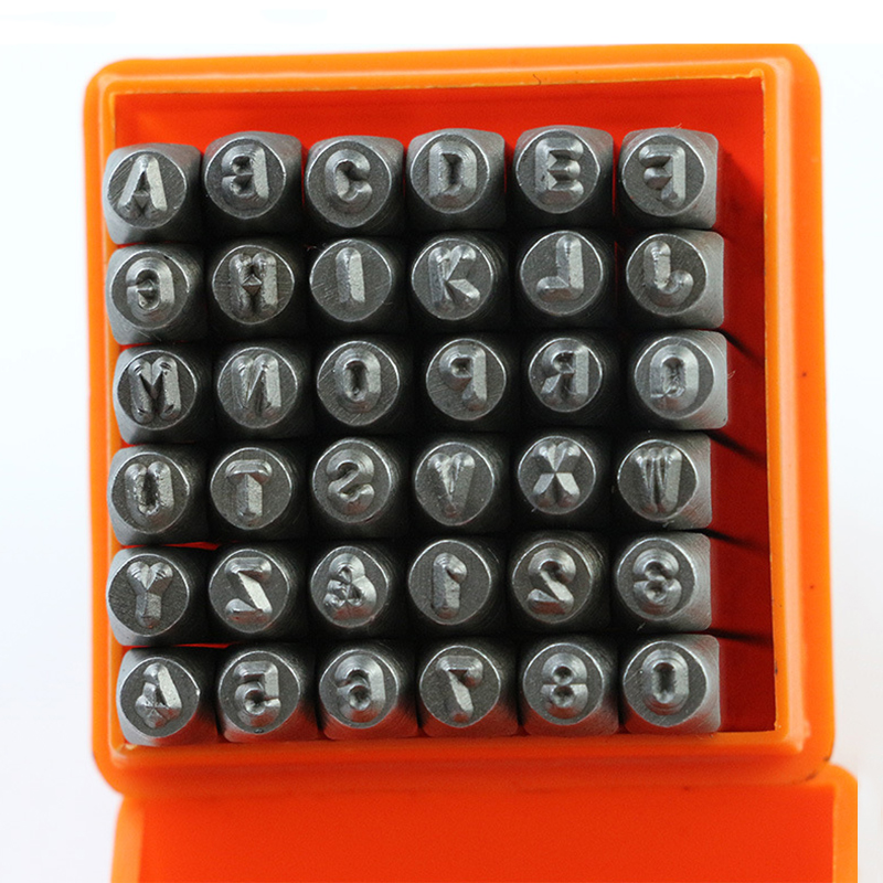 36 Pcs Punch Stainless Steel L - Leather Stamp Set 리뷰 및 가격
