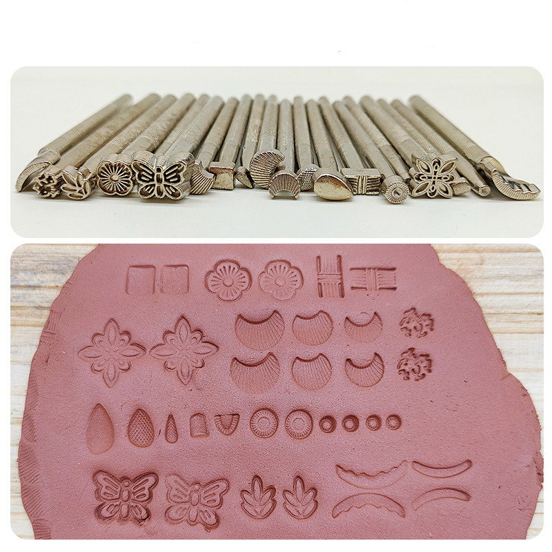 20PCS Pottery Stamps for Embos - Leather Stamp Set 리뷰 및 가격