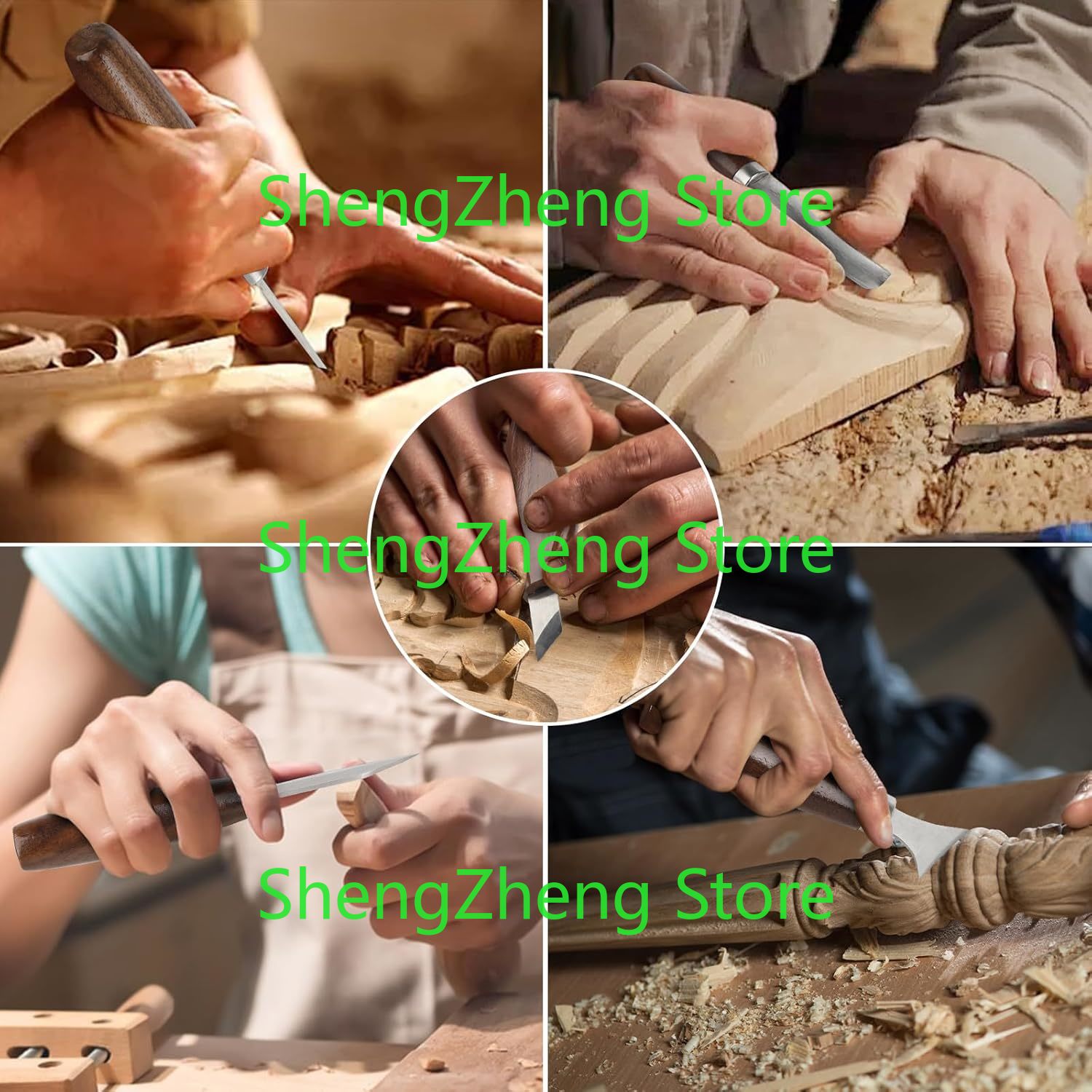 Wood Carving Tools Sets Kit  W - Beginner Leatherwork Kit 리뷰 및 가격
