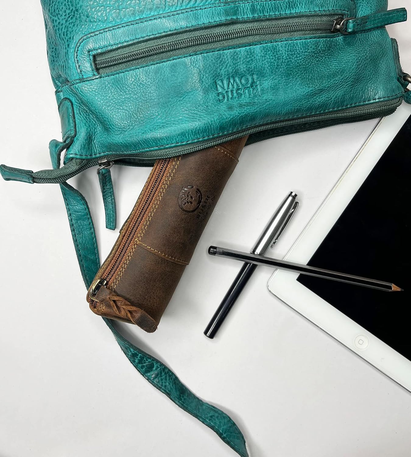 Leather Pencil Case with Full  - Leatherwork Images 리뷰 및 가격