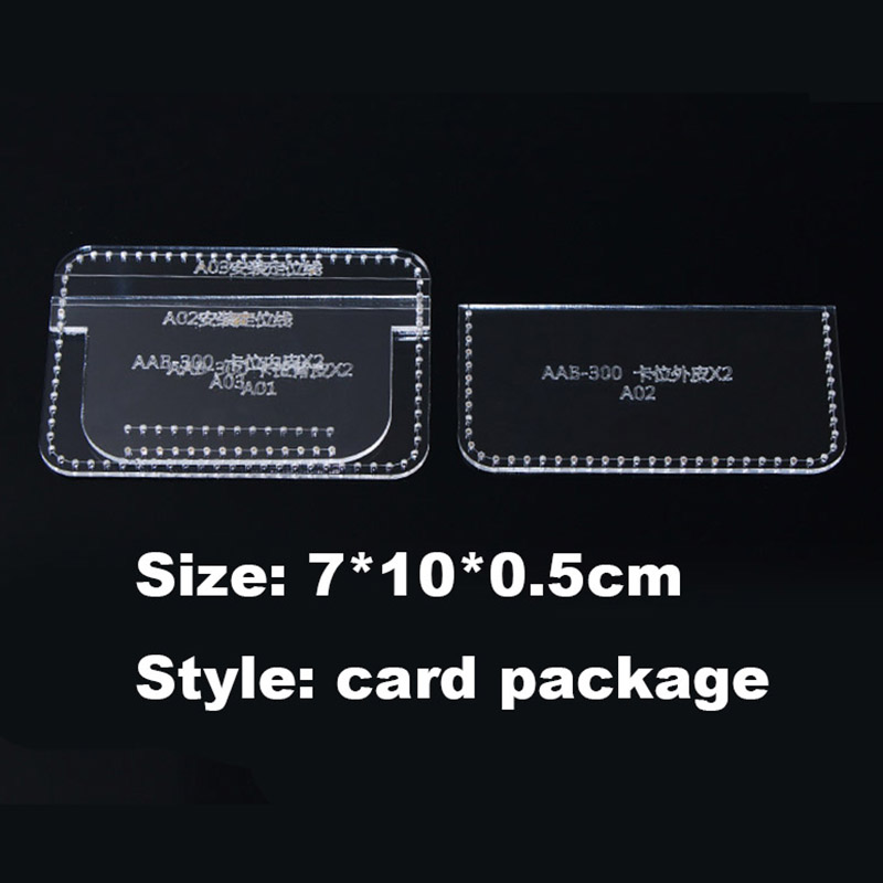 1Set DIY Acrylic Leather Templ - Leatherwork Accessories 리뷰 및 가격