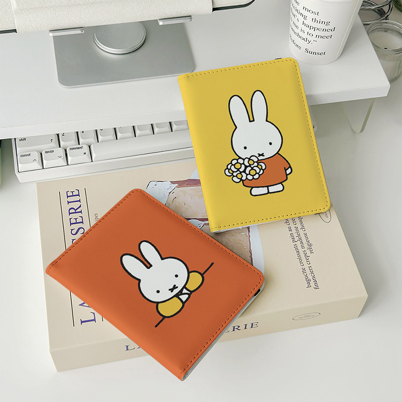 Kawaii Miffy ID Card Passport  - Leatherwork Accessories 리뷰 및 가격