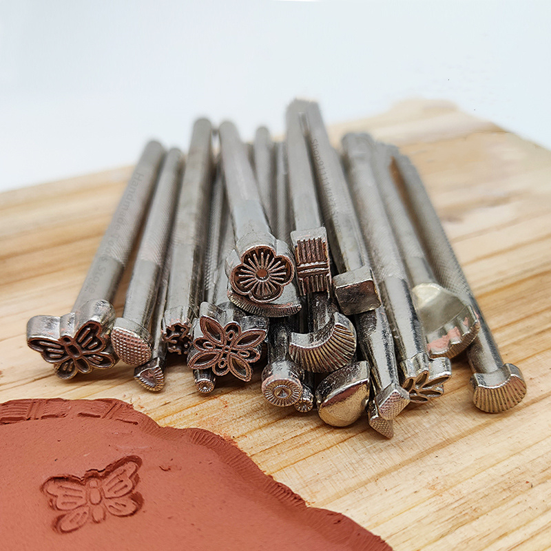 Pottery Stamps for Embossing L - Leather Stamp Set 리뷰 및 가격