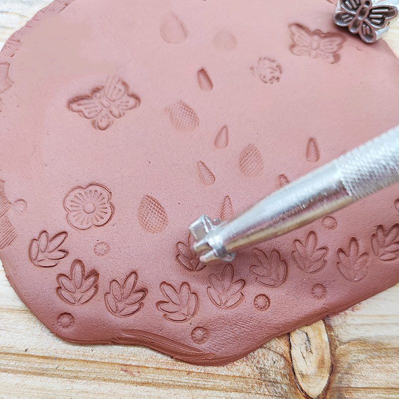 Pottery Stamps for Embossing L - Leather Stamp Set 리뷰 및 가격