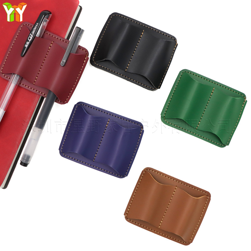 Portable PU Leather Pen Holder - Leather Work Notepad 리뷰 및 가격