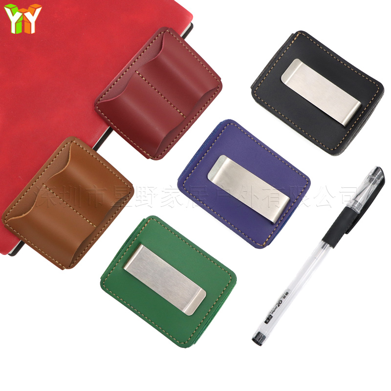Portable PU Leather Pen Holder - Leather Work Notepad 리뷰 및 가격
