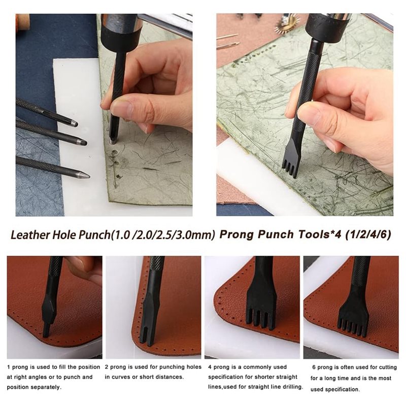 A59Z-Waxed Thread, Groover, Aw - Beginner Leatherwork Kit 리뷰 및 가격