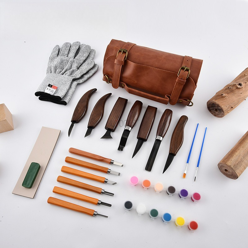 Wood Carving Kit Deluxe Handma - Beginner Leatherwork Kit 리뷰 및 가격