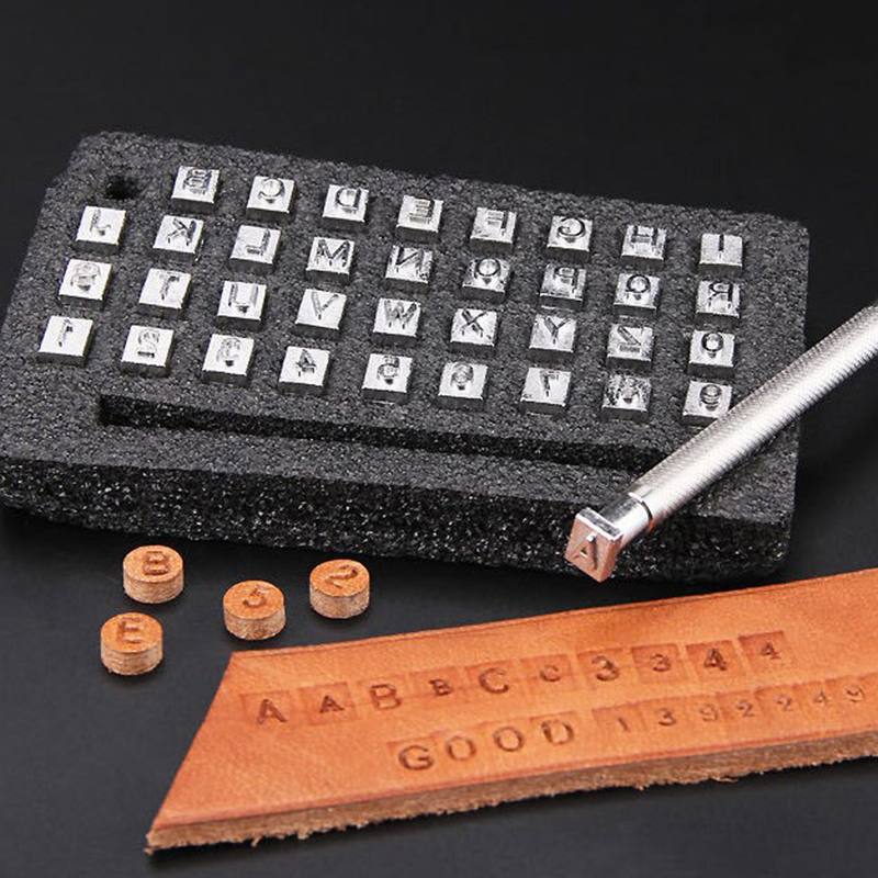 36pcs Steel Alphabet letter Nu - Leather Stamp Set 리뷰 및 가격