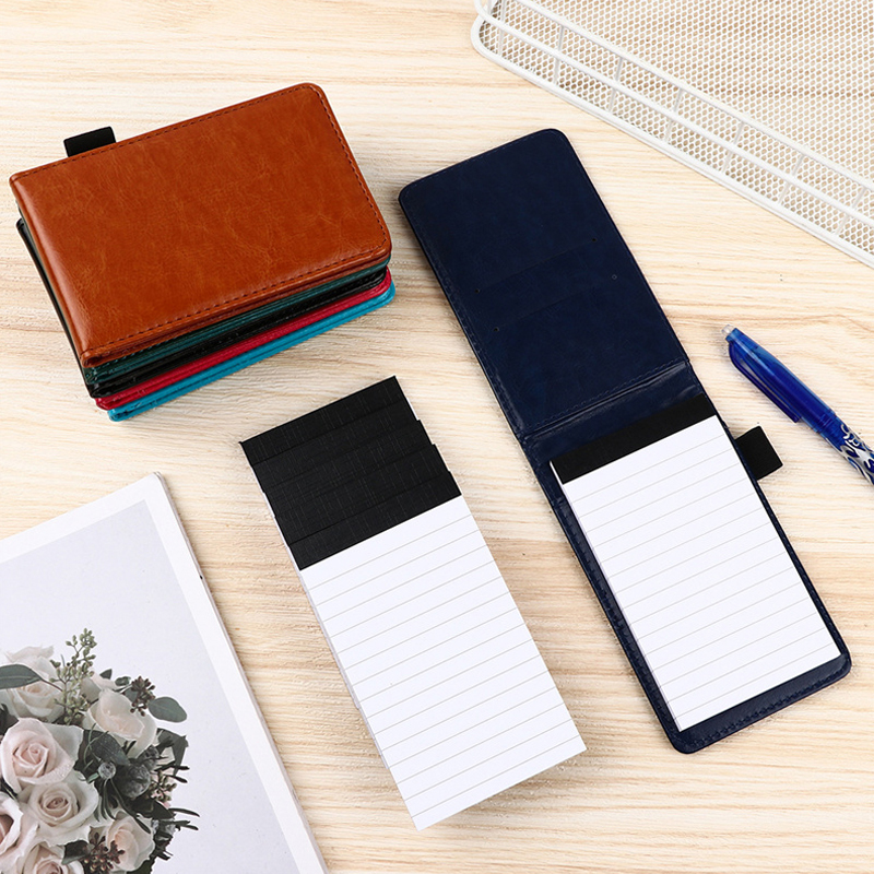 Leather Mini Pocket Notebook M - Leather Work Notepad 리뷰 및 가격