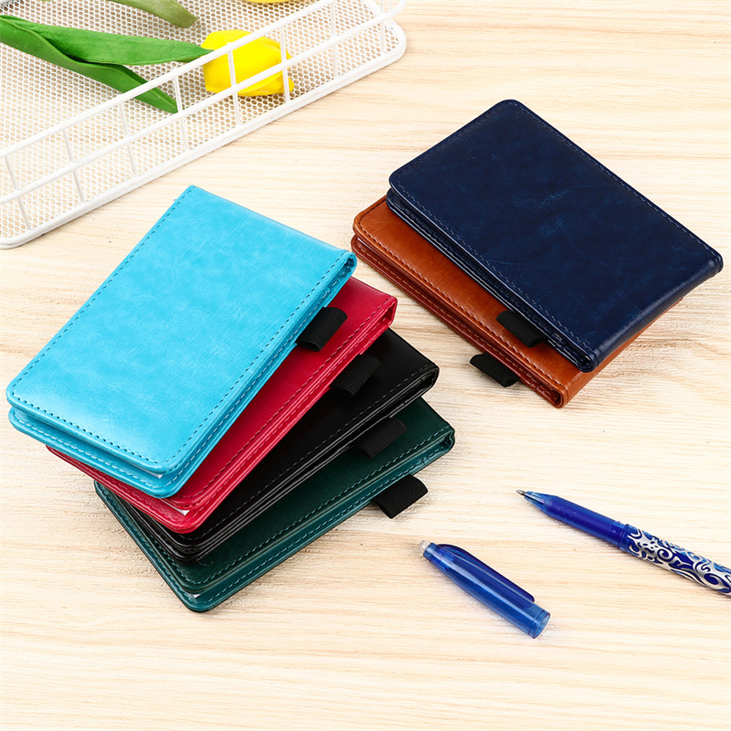Leather Mini Pocket Notebook M - Leather Work Notepad 리뷰 및 가격