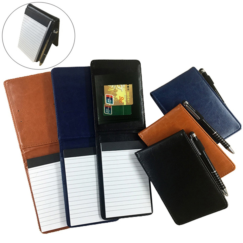 Leather Mini Pocket Notebook M - Leather Work Notepad 리뷰 및 가격