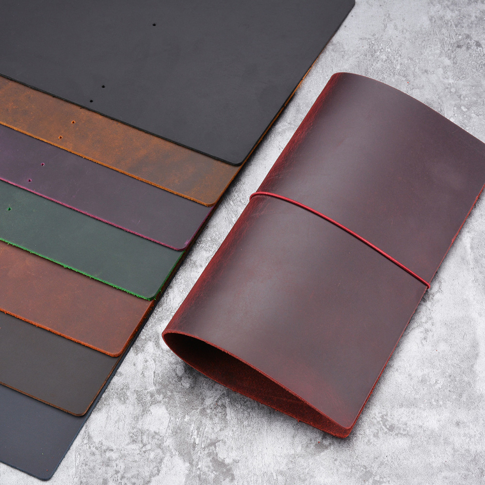 DIY Notebook Cover Crazy Horse - Leather Work Notepad 리뷰 및 가격