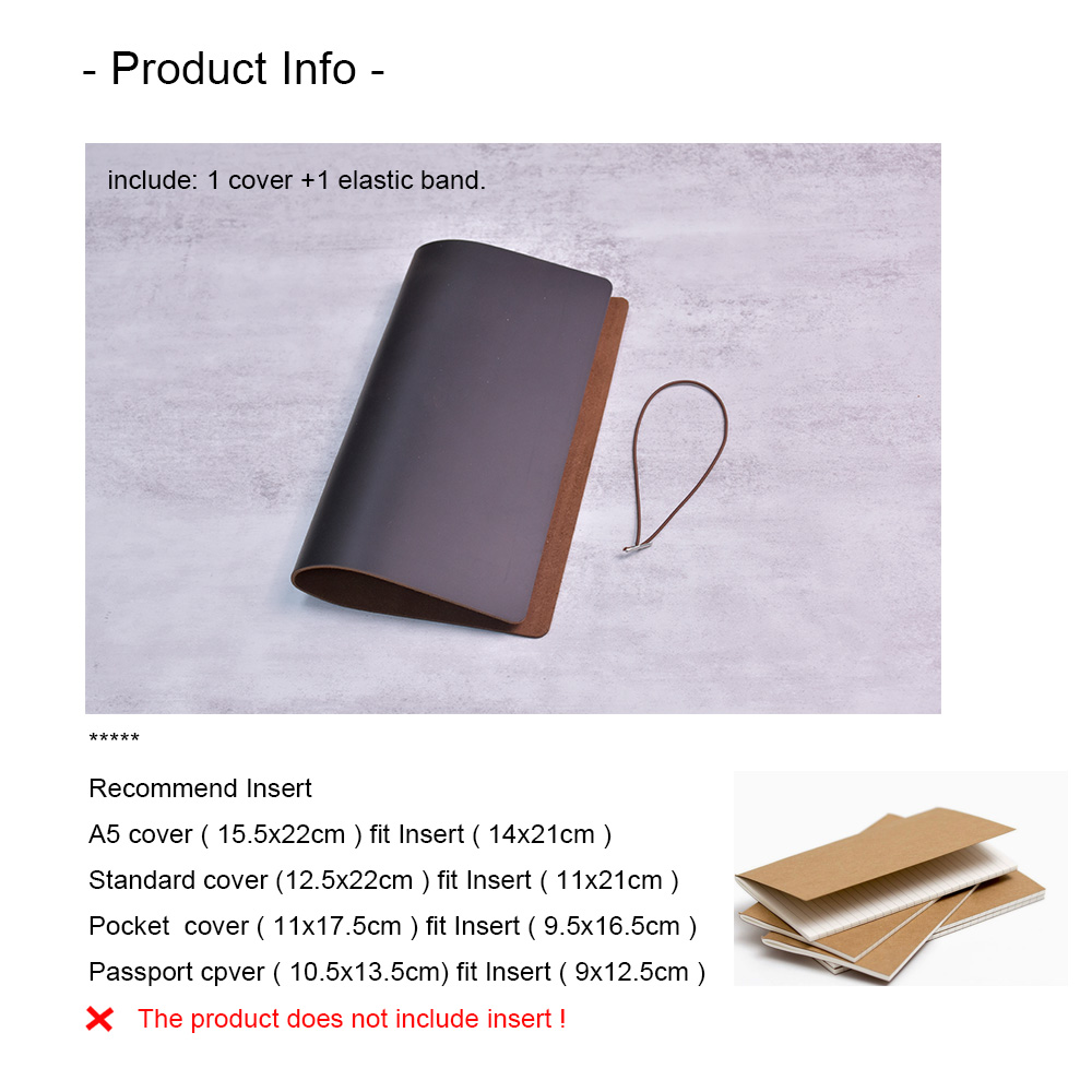 DIY Notebook Cover Crazy Horse - Leather Work Notepad 리뷰 및 가격
