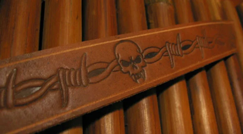 5pcs Thorns and skull pattern  - Leatherwork Patterns Free 리뷰 및 가격