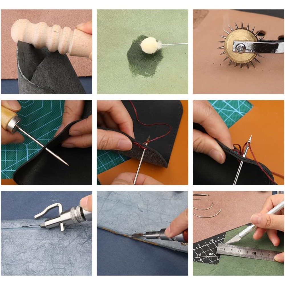 Leather Working Tools Practica - Beginner Leatherwork Kit 리뷰 및 가격