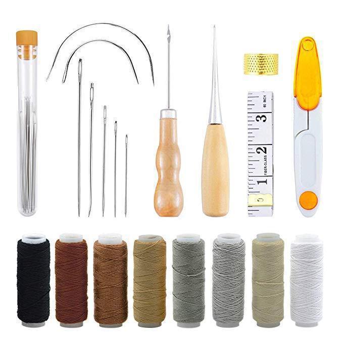 Leather Sewing Kit Leather Cra - Leatherwork Hand Sewing Needles 리뷰 및 가격