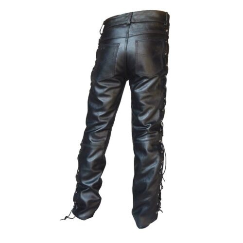 Medieval Pants Men Gothic Long - Leather Work Pants 리뷰 및 가격