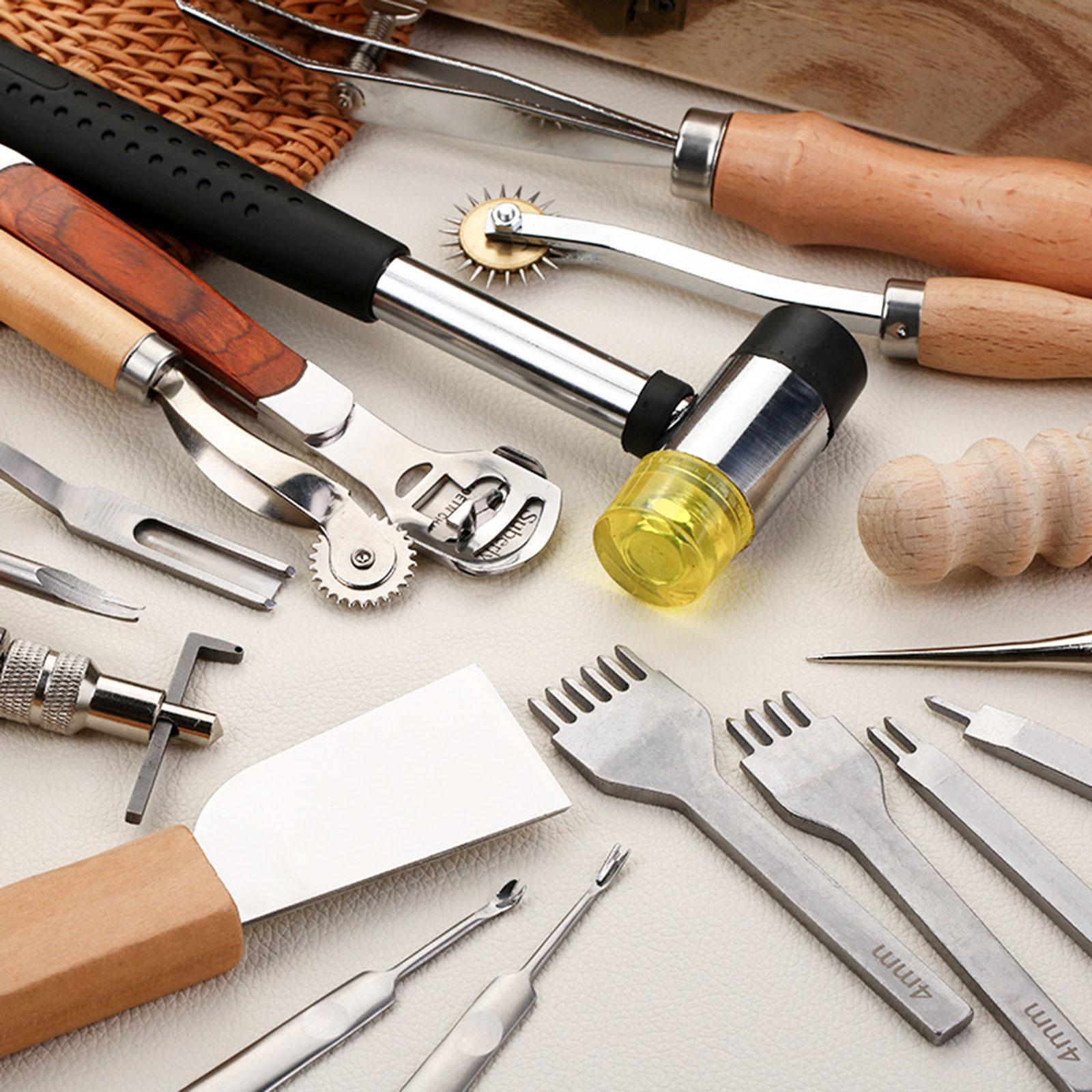 29x PU Leather Working Kit Equ - Beginner Leatherwork Kit 리뷰 및 가격