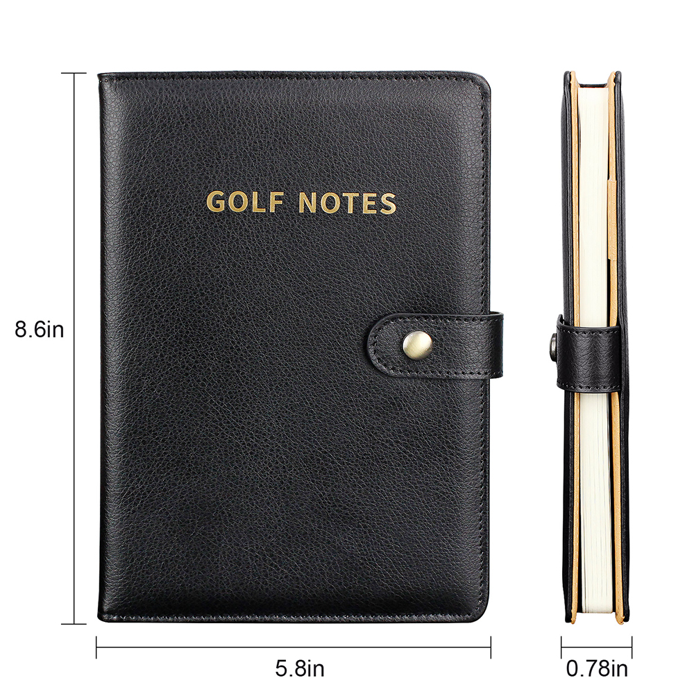 Black Leather Golf Scorecard H - Leather Work Notepad 리뷰 및 가격